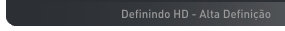 Defining High Definition